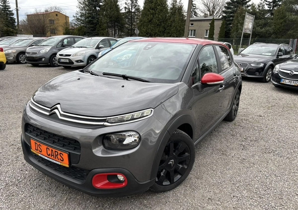 Citroen C3 cena 47900 przebieg: 87000, rok produkcji 2019 z Częstochowa małe 466